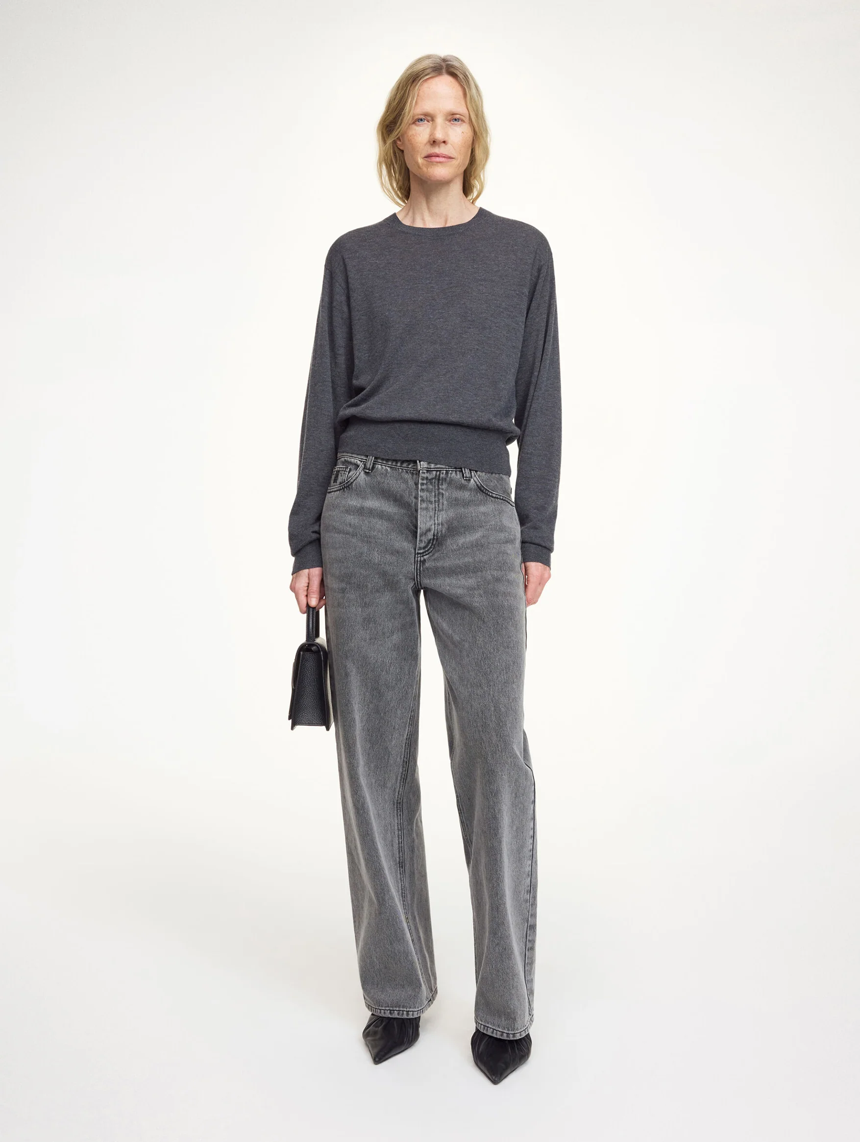 Vinola Jean in Washed Black - Image 2